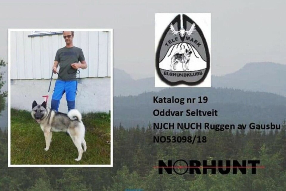 Fører og eier Oddvar Seltveit og hunden NJCH NUCH Ruggen av Gausbu. Fører og eier Oddvar Seltveit og hunden NJCH NUCH Ruggen av Gausbu.