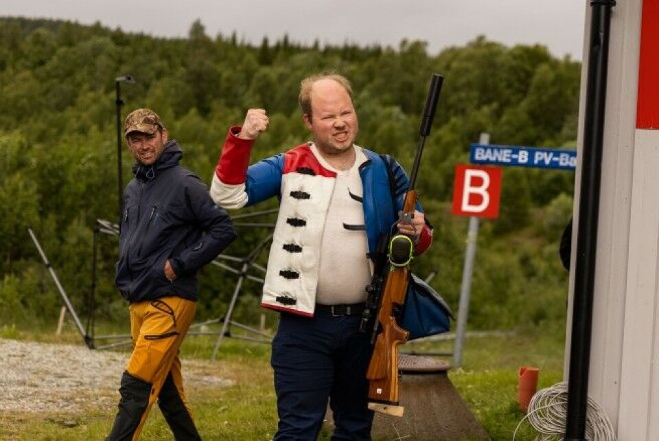 Med en solid finalerunde danket Even Nordsveen ut konkurrentene i årets NM i elgskyting i Målselv. Med en solid finalerunde danket Even Nordsveen ut konkurrentene i årets NM i elgskyting i Målselv.