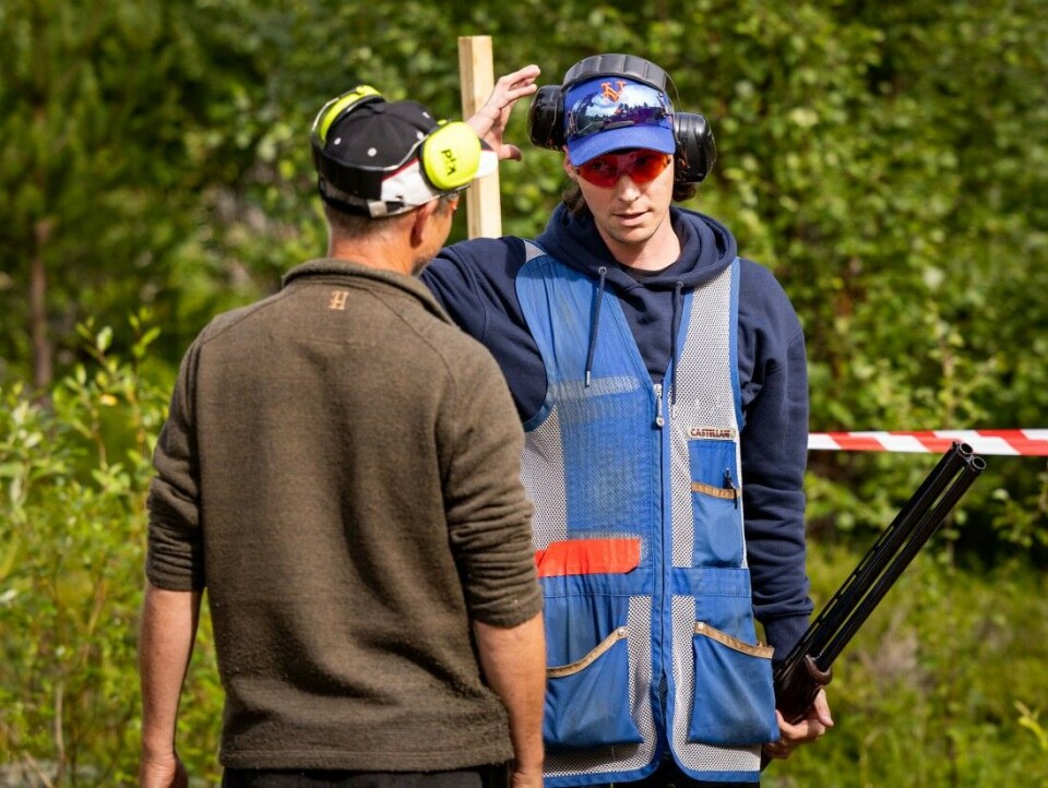Kim-Alexander Buer fra Halden JFF stiller seg i første omgang uforstående til at Tommy Andersen overbringer budskapet om at han har blitt norgesmester. Kim-Alexander Buer fra Halden JFF stiller seg i første omgang uforstående til at Tommy Andersen overbringer budskapet om at han har blitt norgesmester.