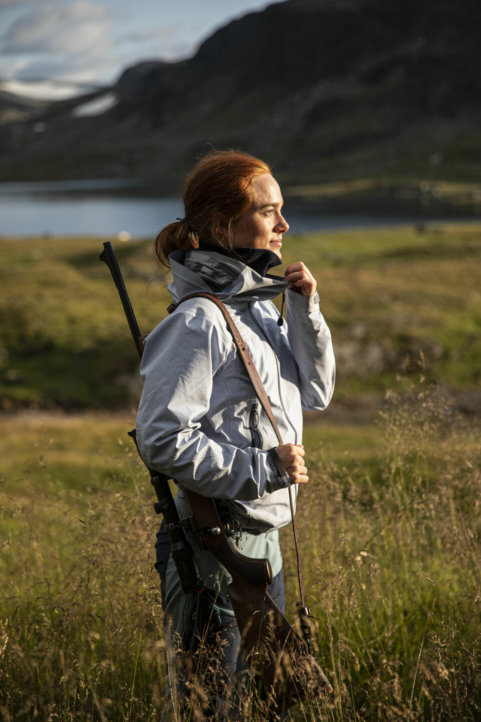 Tori Angell (22) er en av representantene for den yngre garde vi møtte under vårt besøk på Hardangervidda. Hun håper det fortsatt skal være mulig å jakte på vidda de kommende årene.