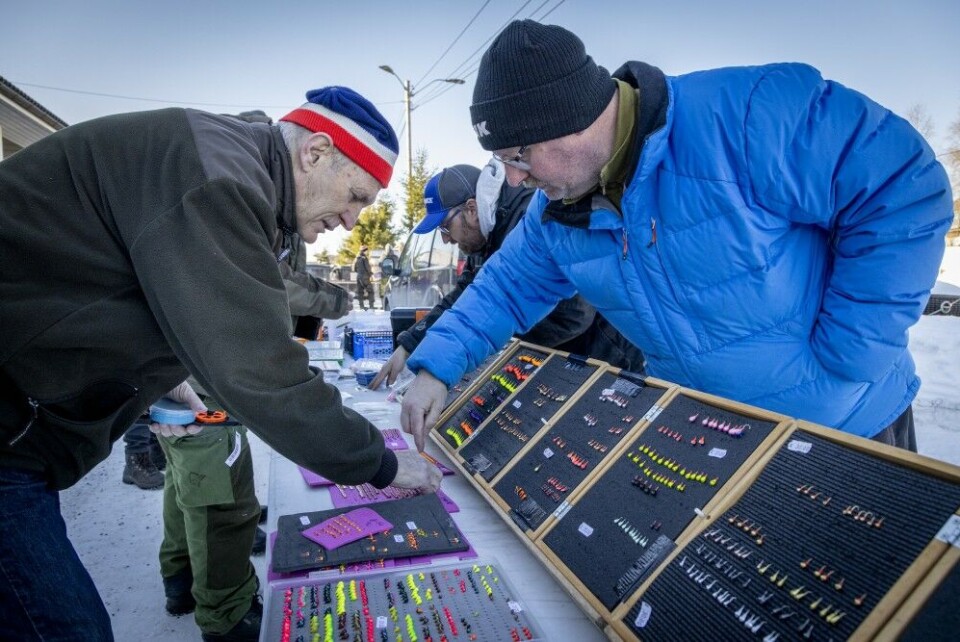Se bildene fra NM isfiske på Einafjorden