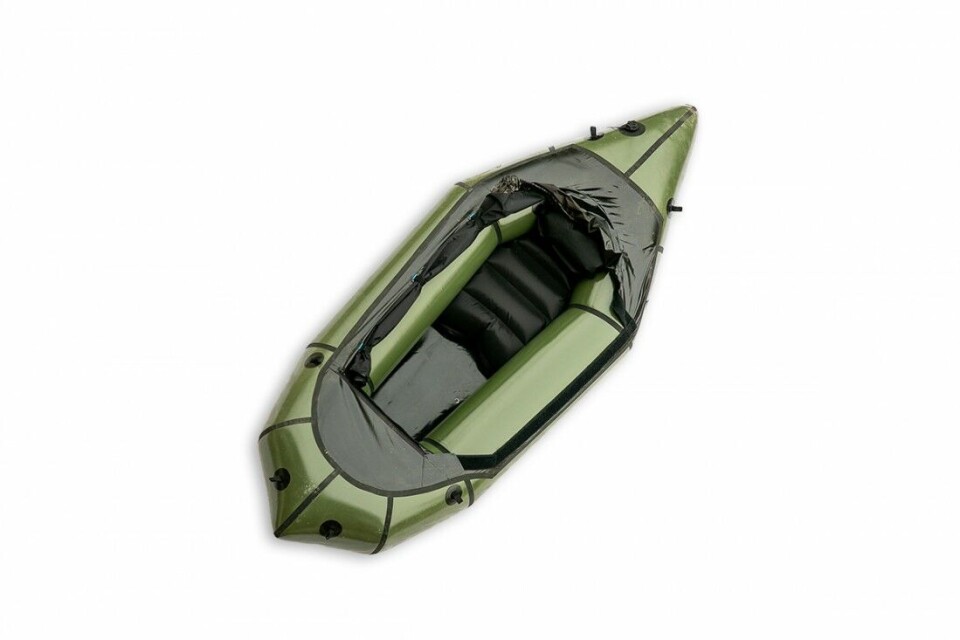 Lettpadlet og minimalistisk Test av packraft Alpackaraft Classic Large – Lama