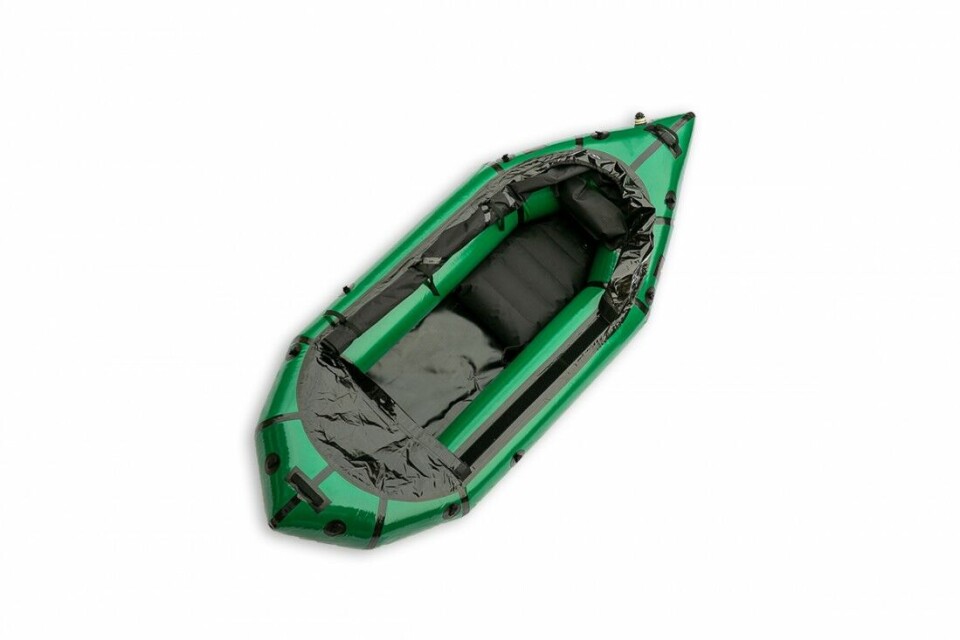 Test av Kipara Ropelv 225. Foto: Marius Angvik test av packraft Kipara Ropelv 22