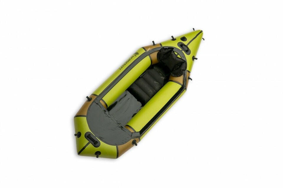 Test av packraft Norseraft Viking