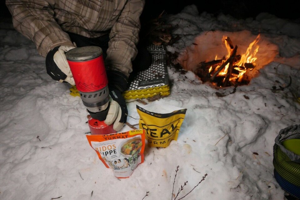 Full gass med Windburner Test av MSR Windburner Personal Stove System 1L