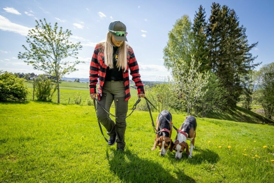 Martine Lundberg var et stort alpintalent. En skade satte stopp for karrieren, men Lillestrøm-jenta har funnet en ny lidenskap i hund og jakt.