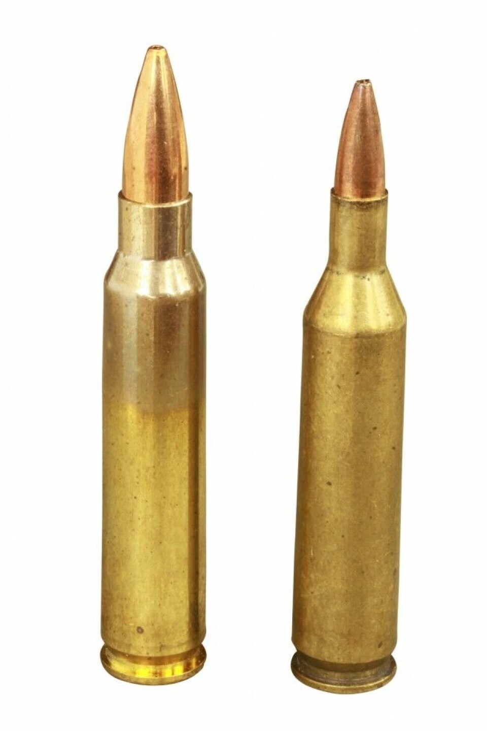 Villkatter er patroner som har sitt opphav blant eksperimentelle hjemmeladere. Kaliber .17 Remington til høyre på bildet eksisterte lenge som «villkatt» før Remington tok den inn i stallen i 1971. Opphavspatronen til venstre er .223 Remington som ble utviklet i 1957. Villkatter er patroner som har sitt opphav blant eksperimentelle hjemmeladere. Kaliber .17 Remington til høyre på bildet eksisterte lenge som «villkatt» før Remington tok den inn i stallen i 1971. Opphavspatronen til venstre er .223 Remington som ble utviklet i 1957.