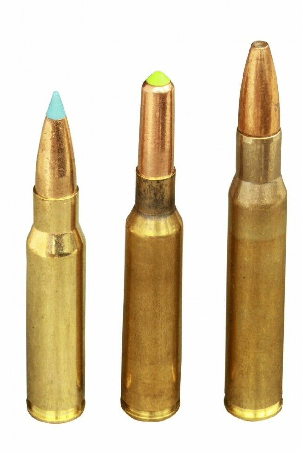 Våre vanligste storviltpatroner er .308 Winchester, 6,5x55mm og .30-06, som er navnsatt etter tre forskjellige prinsipper.