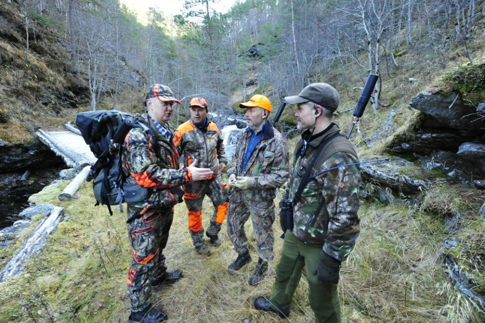 Det ble stang ut på dagens første drev. Gjengen repeterer hendelsesforløpet. Det ble stang ut på dagens første drev. Gjengen repeterer hendelsesforløpet.