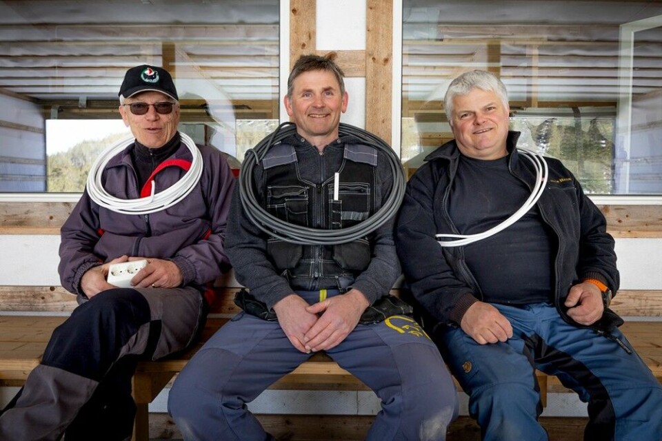Ildsjelene Jostein Vestøl (t.v), Jo Åsmund Sandåker (i midten) og Jarle Heiland, har lagt ned et enormt antall dugnastimer på Solem skytebane. Ildsjelene Jostein Vestøl (t.v), Jo Åsmund Sandåker (i midten) og Jarle Heiland, har lagt ned et enormt antall dugnastimer på Solem skytebane.