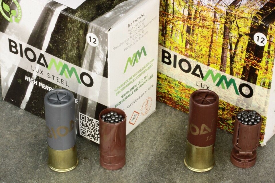 BioAmmo Lux og Lux Steel er jaktpatroner med nedbrytbare og klimanøytrale komponenter. BioAmmo Lux og Lux Steel er jaktpatroner med nedbrytbare og klimanøytrale komponenter.