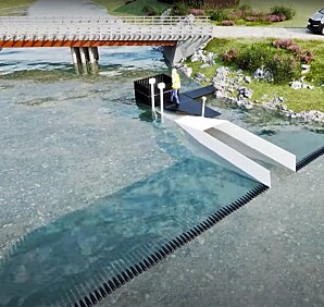 Nå er pukkelplukkeren på plass