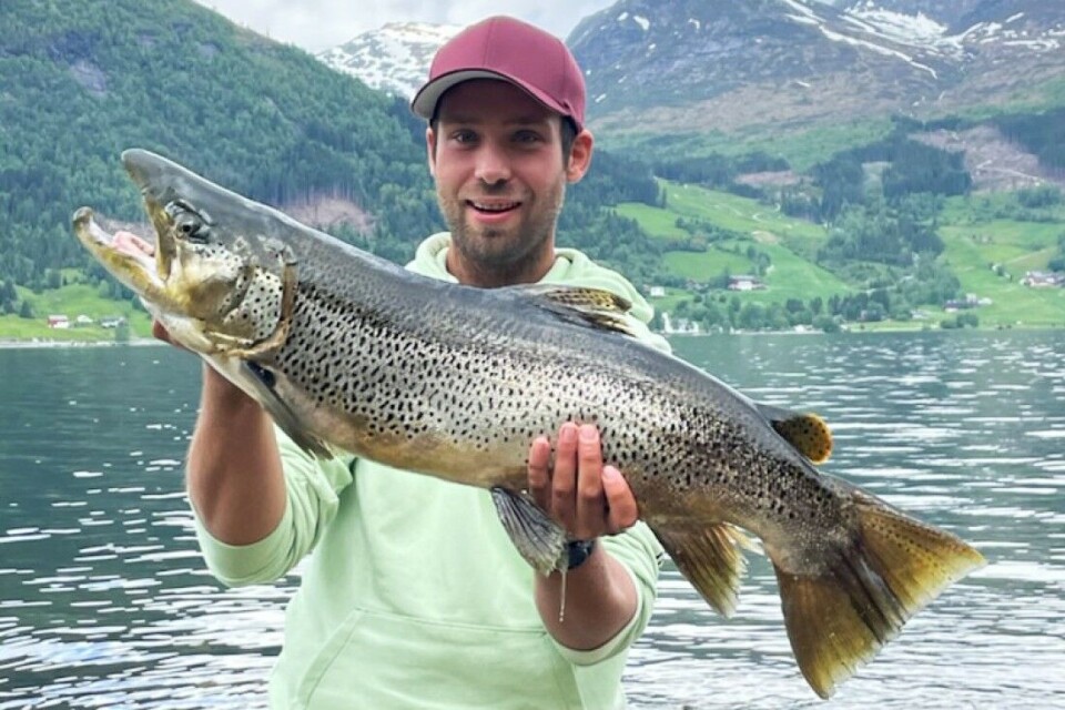 Nicolai landet drømmefisken