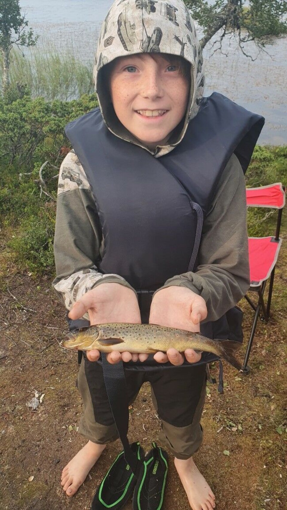 Mjølsjøen i Engerdal ga mest fisk. Mjølsjøen i Engerdal ga mest fisk.