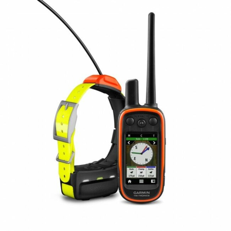 En Garmin Alpha 100 med T 5 til kr 7.999,- er førstepremien i årets konkurranse. En Garmin Alpha 100 med T 5 til kr 7.999,- er førstepremien i årets konkurranse.