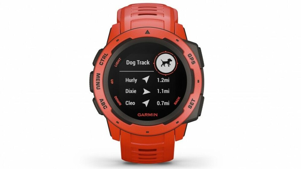 Tredjepremie i Årets jakthund er en Garmin Instinct til kr 3199,-. Tredjepremie i Årets jakthund er en Garmin Instinct til kr 3199,-.