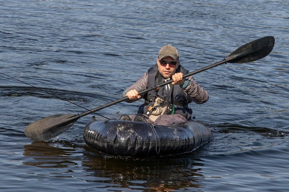 Test av packraft Kipara Atom SL 205. Foto: Knut Johan Ruud Test av packraft Kipara Atom SL 205