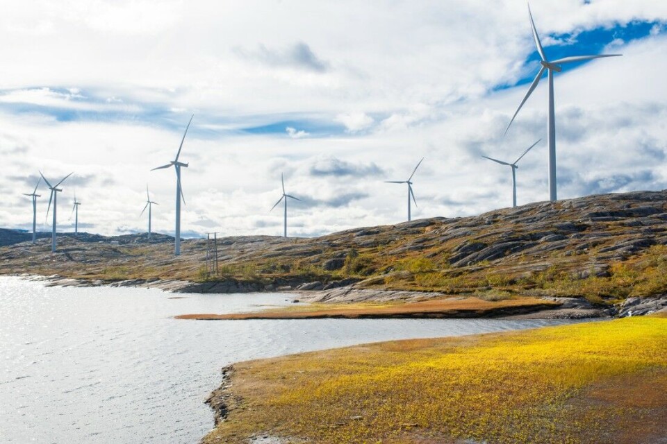 Vindturbiner bygges ut i høyt tempo