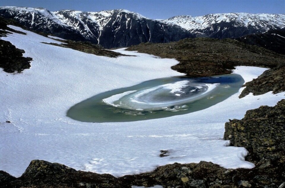 «Nøkken». Stavedalen, Lærdal. «Nøkken». Stavedalen, Lærdal.