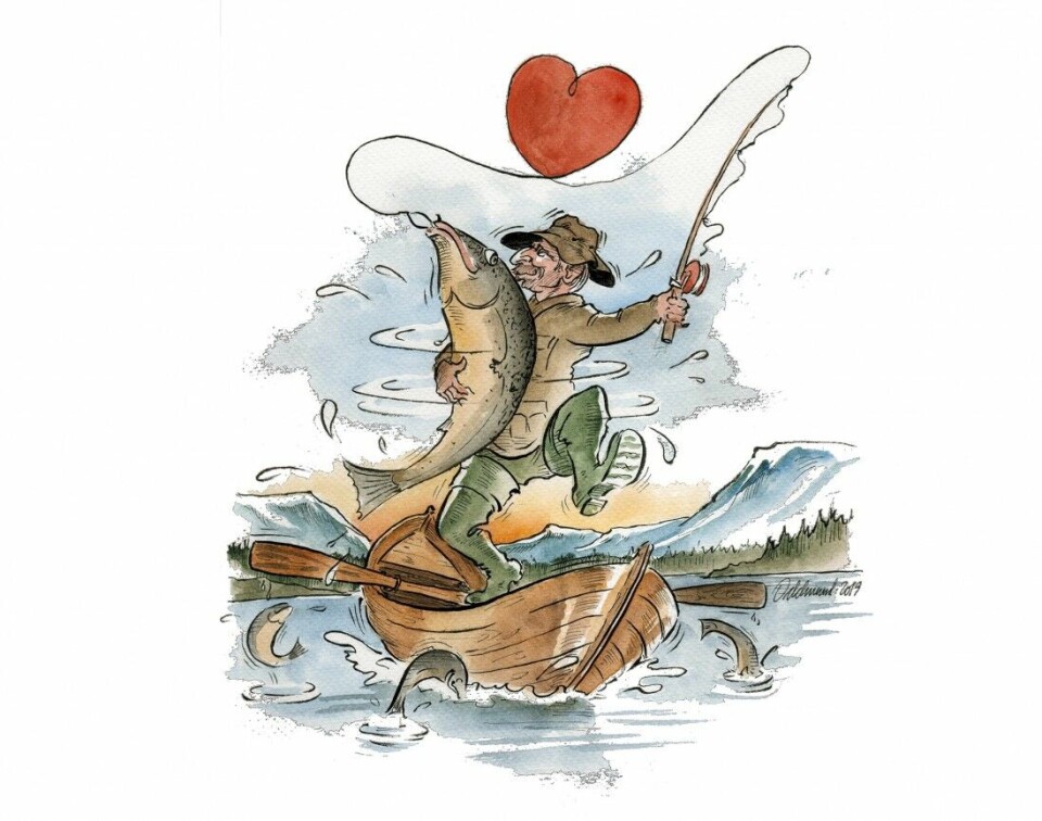 Å fiska - det er å elska det di sjel fikk nå