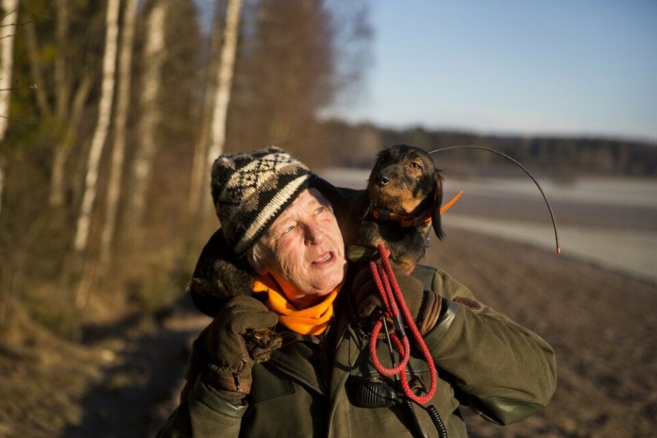 Anne Igsi (59), rådyrjeger, Spydeberg. Anne Igsi (59), rådyrjeger, Spydeberg.