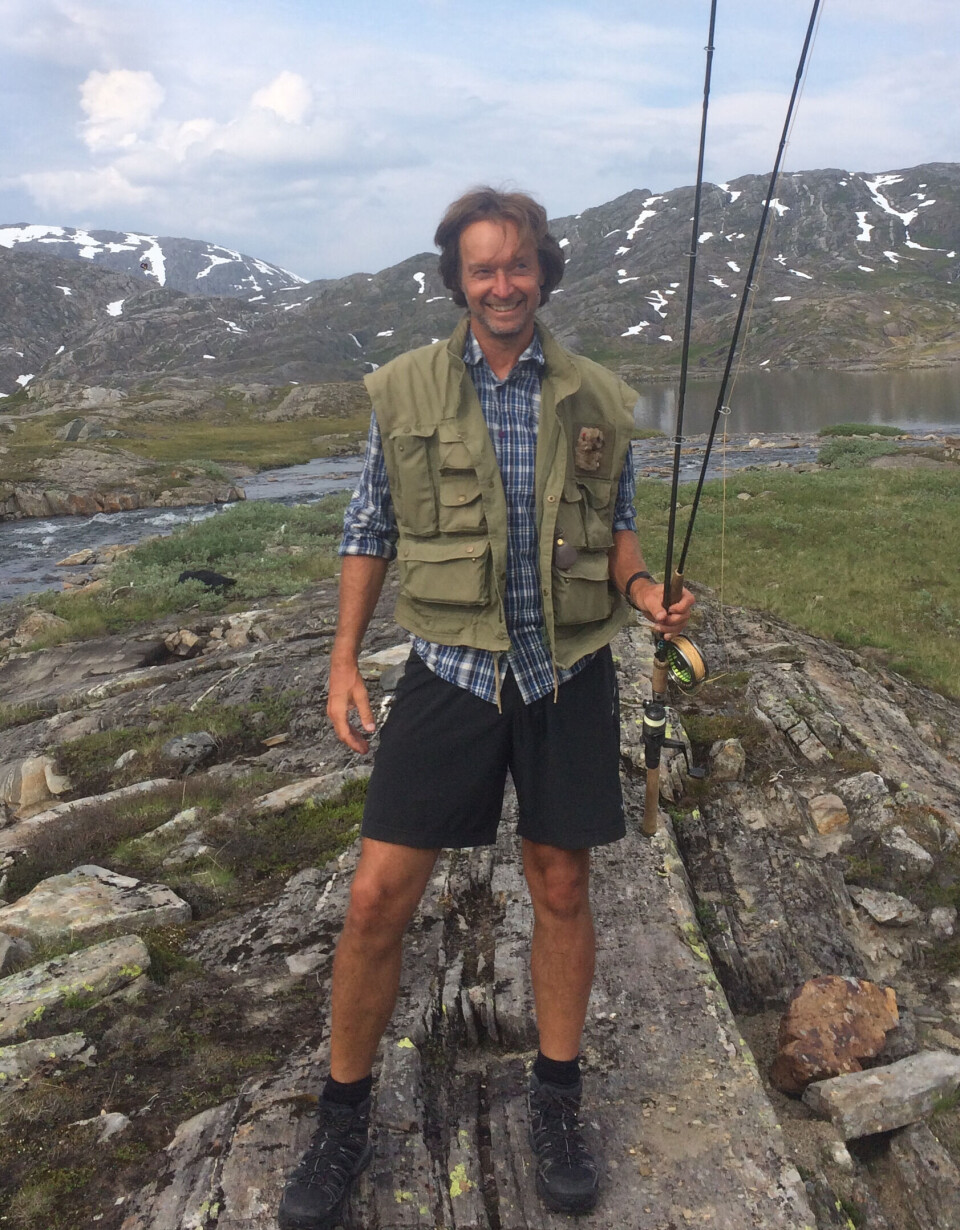 OFA-sjef Finn Hungerholdt bedyrer at det fortsatt er god plass i Oslomarka, bare går litt vekk fra innfartsårene. Man trenger heller ikke gå helt til fjells, som Hungerholdt har gjort på dette bildet. OFA-sjef Finn Hungerholdt bedyrer at det fortsatt er god plass i Oslomarka, bare går litt vekk fra innfartsårene. Man trenger heller ikke gå helt til fjells, som Hungerholdt har gjort på dette bildet.