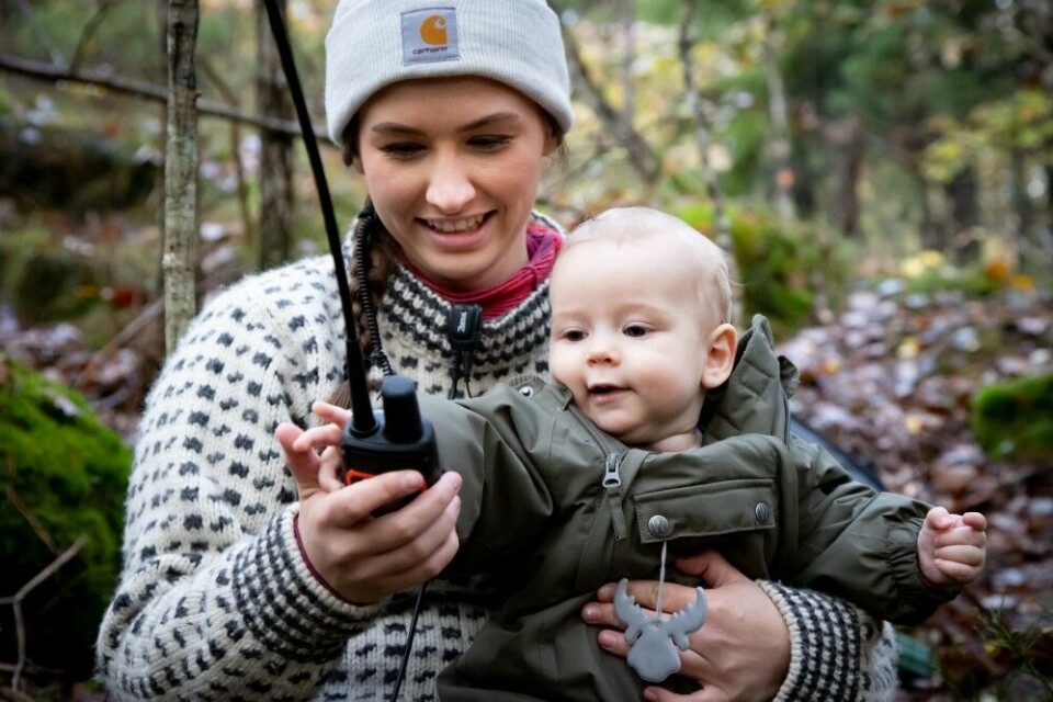 Anders synes det er stas med mammas GPS. Anders synes det er stas med mammas GPS.