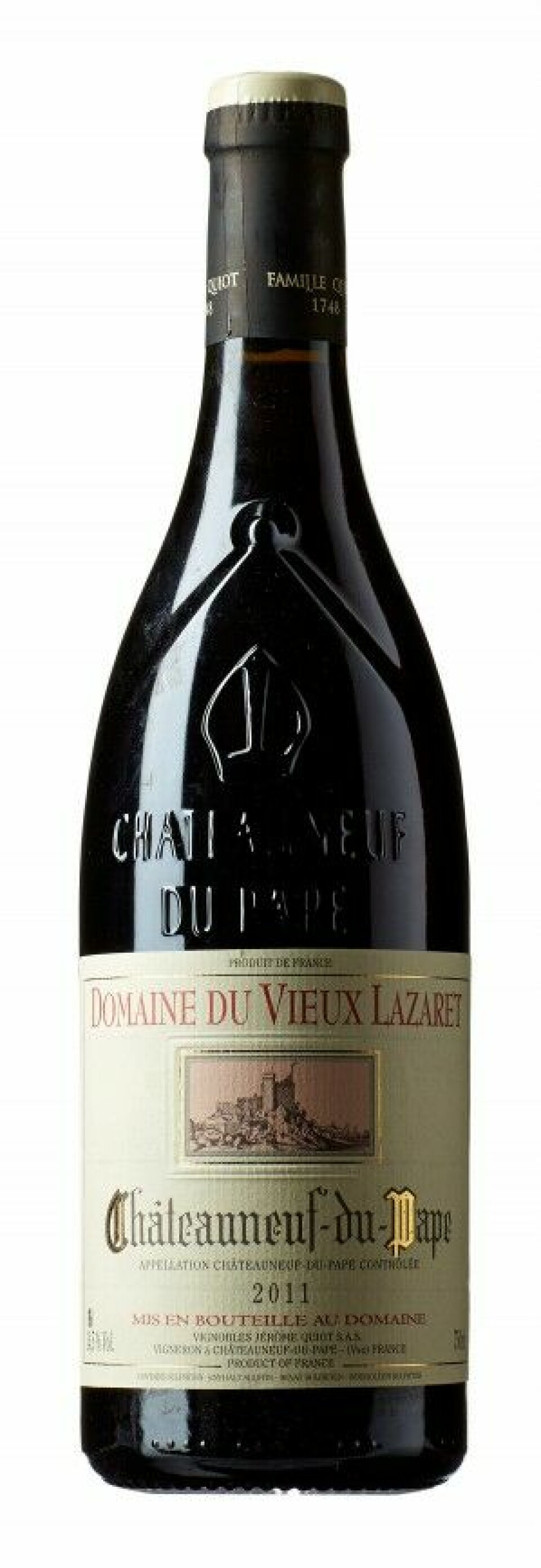 Domaine du Vieux Lazaretes CdP, til snaue 250 kroner på Vinmonopolet, er et godkjent valg til reinsdyrsteika.