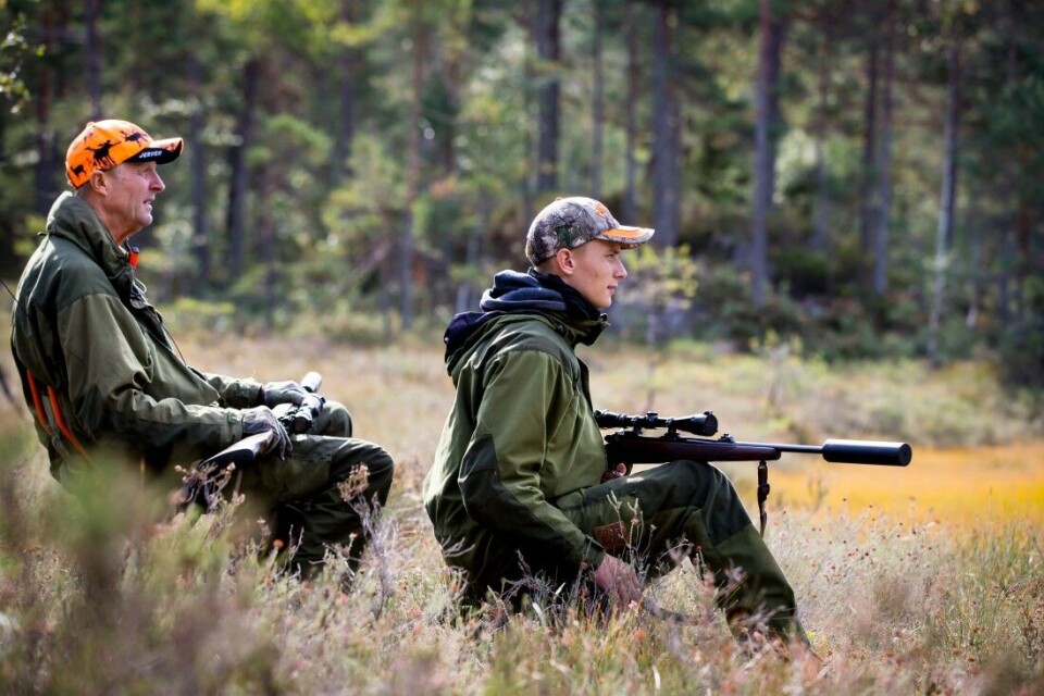 Jakt stort i Telemark