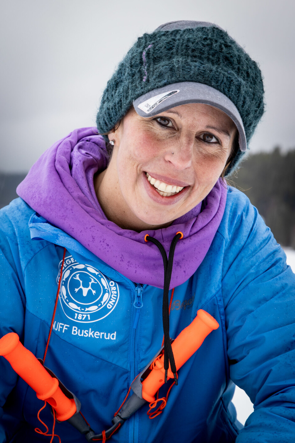 Sara Hansson er primus motor for «Midtfylket jakt- og fiskeskole». I 2020 er det planlagt 20 arrangementer.
