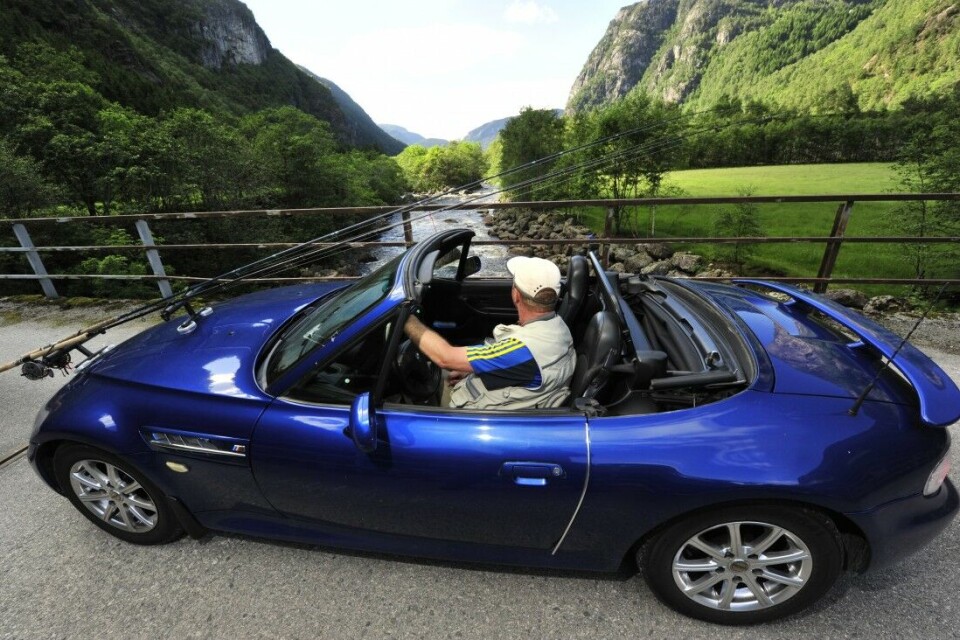 Ekstremt laksefiske i viltre Vorma