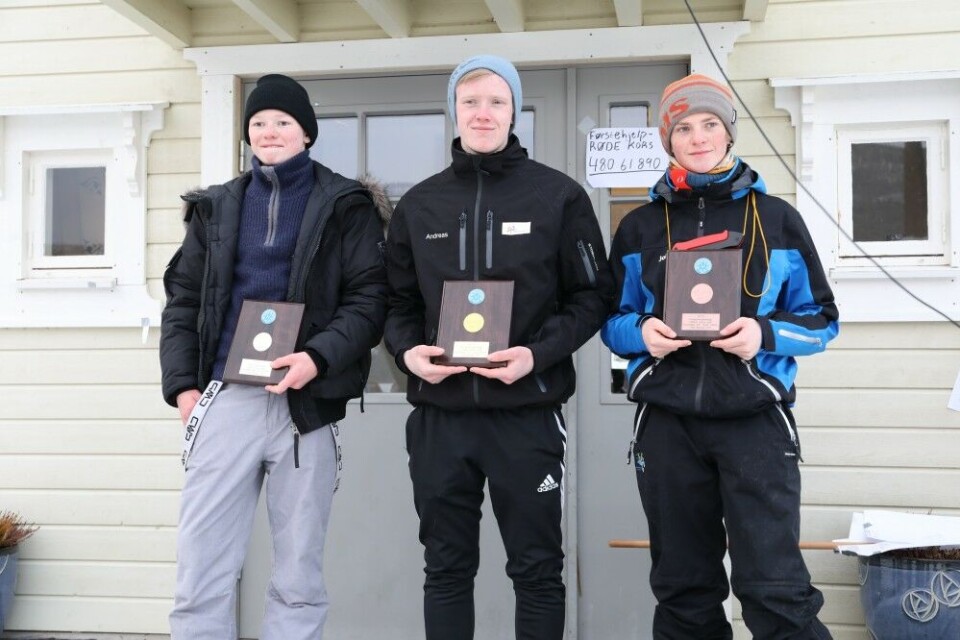 Ivar Borthen ble norgesmester i isfiske