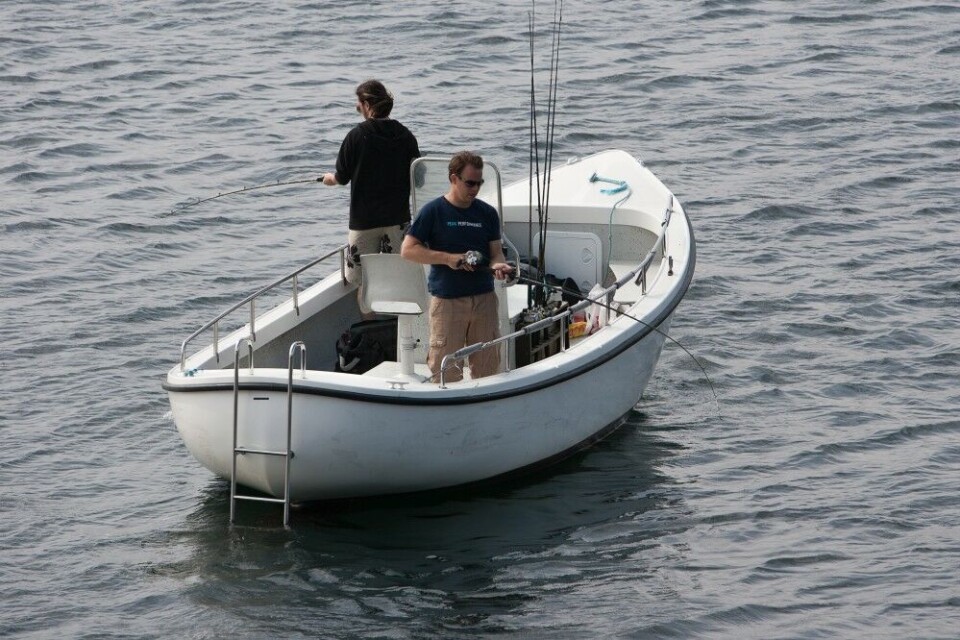Erfarne havfiskere har sjelden med kun en stang. De har gjerne planer om å fiske med mer enn en teknikk eller fange flere arter. Derfor er det vanlig med flere stenger, og da er vertikale stangholdere slik som i denne snekka en fordel. Erfarne havfiskere har sjelden med kun en stang. De har gjerne planer om å fiske med mer enn en teknikk eller fange flere arter. Derfor er det vanlig med flere stenger, og da er vertikale stangholdere slik som i denne snekka en fordel.