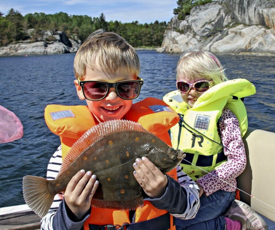 Sol, sommer og pur fiskeglede! Sol, sommer og pur fiskeglede!