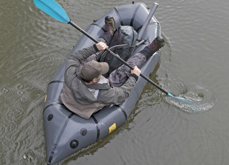 Test av Kipara Char Large 250 Ultralite Test av Kipara Char Large 250 Ultralite packraft