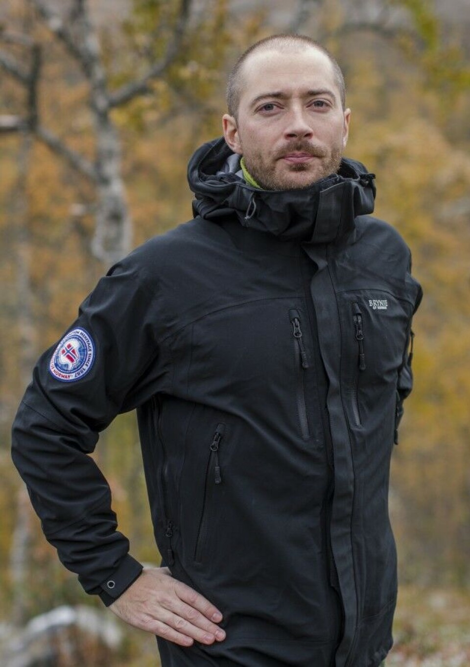 Brynjes første skalljakke er et vellykket prosjekt. Brynjes første skalljakke er et vellykket prosjekt.