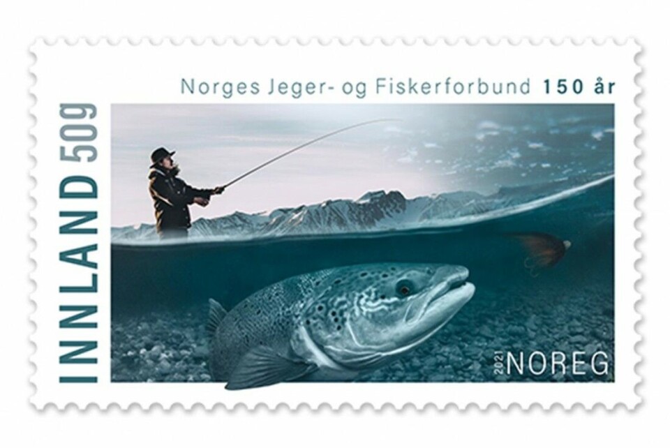 Nye frimerker hyller 150 år med jakt og fiske