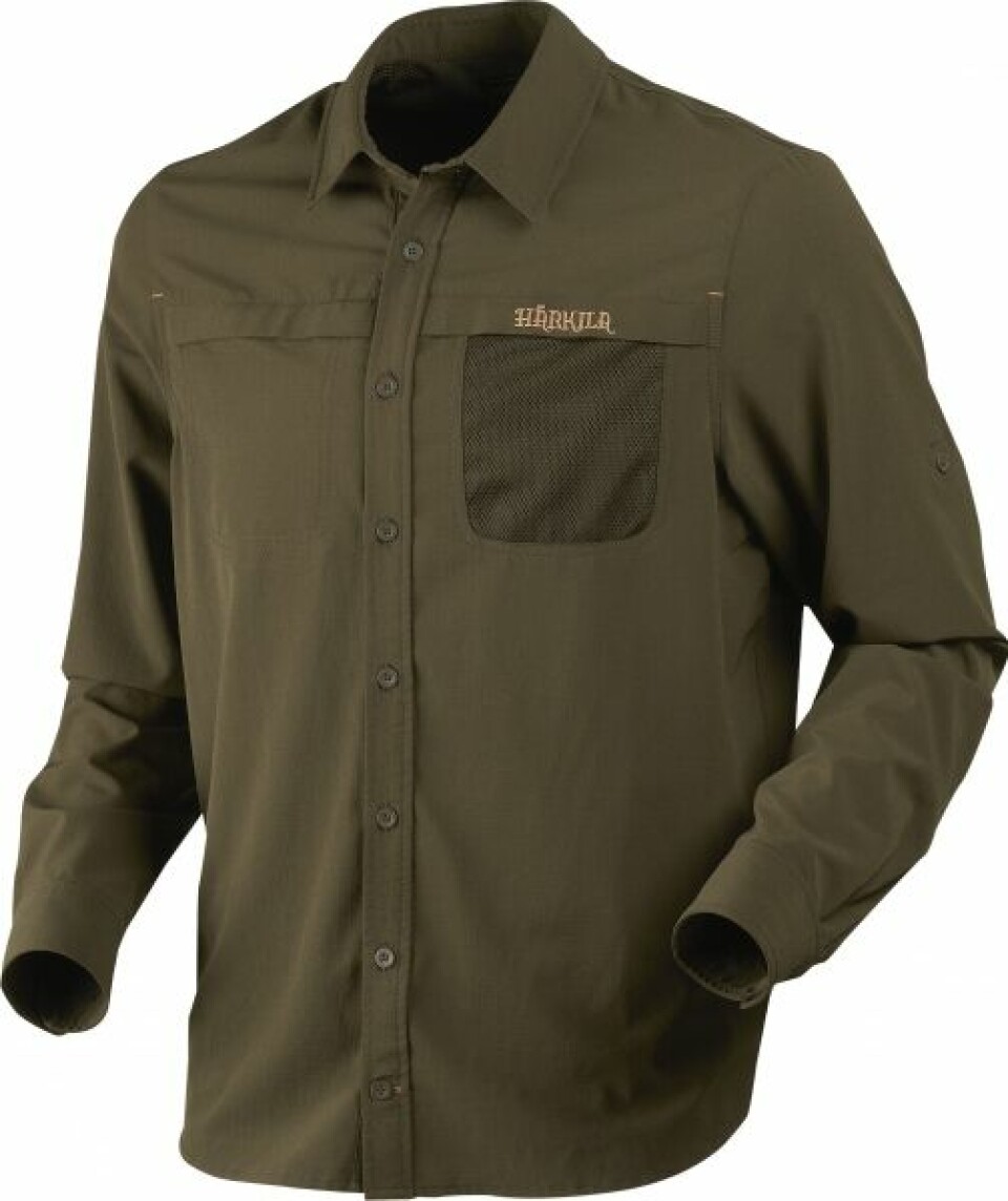 Denne Härkila-skjorta (kr 849,-) er en av mange populære produkter i NJFF-butikken.