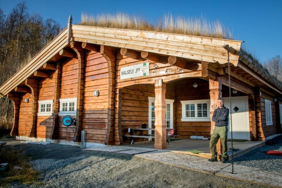 Ulf Boger er stolt av «hovedkvarteret» … Ulf Boger er stolt av «hovedkvarteret» …