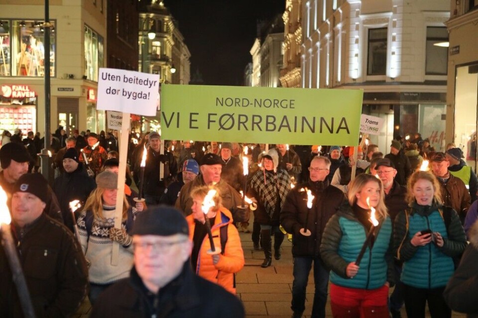 Nord-Norge var også sterkt representert. Nord-Norge var også sterkt representert.