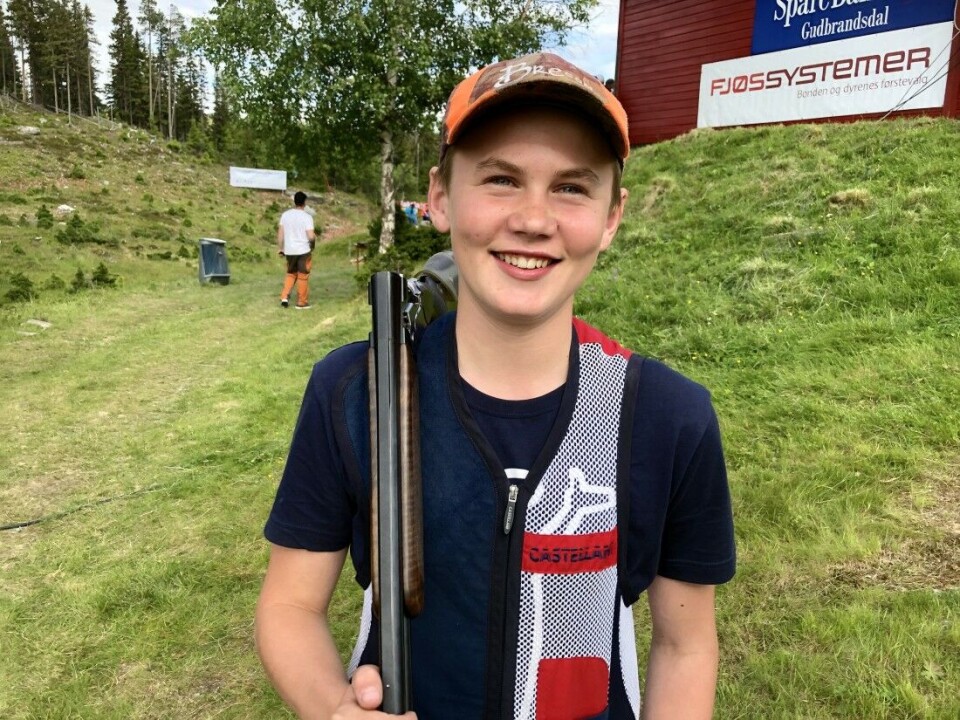 15-åringen Loke Gustus Holth ble norgesmester i figurjakt
