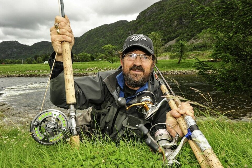 Arild Reime er skodd for de fleste forhold. Arild Reime er skodd for de fleste forhold.