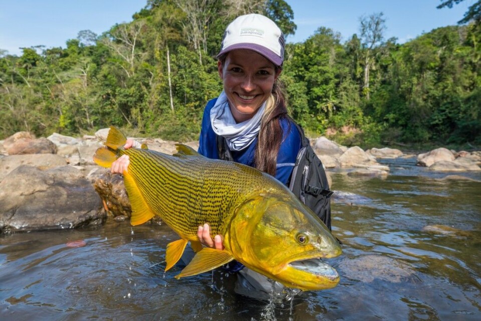 Toppen av elvefiske trenger ikke være elvefiske etter sølvbarrer i nordlige elver, noe Katka Švagrová holder et håndfast bevis på. Gullrushet i Bolivia er også en sterk kandidat. Toppen av elvefiske trenger ikke være elvefiske etter sølvbarrer i nordlige elver, noe Katka Švagrová holder et håndfast bevis på. Gullrushet i Bolivia er også en sterk kandidat.
