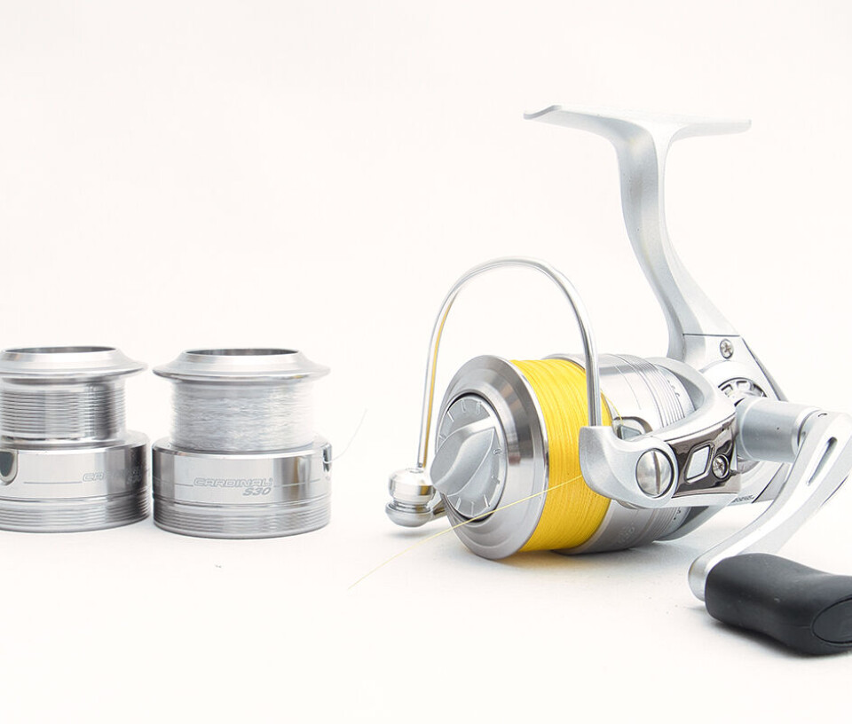 Slik spoler du på et multifilamentsnøre