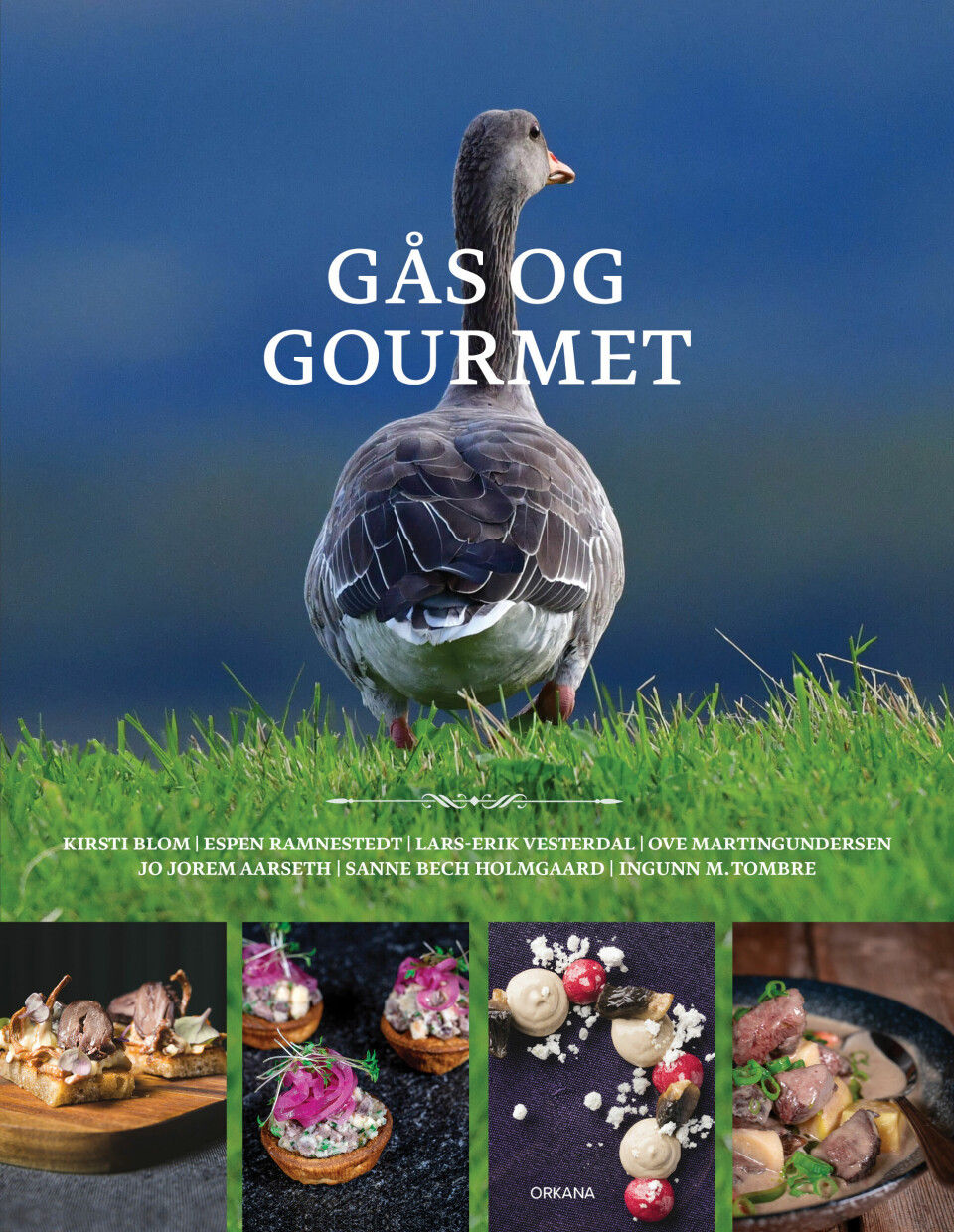 Omslaget til boka «Gås og gourmet».