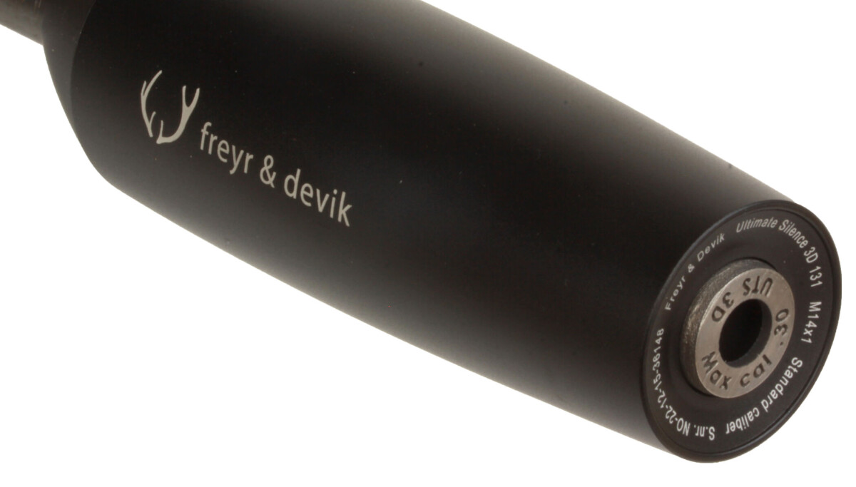 Test av lyddemper Freyr & Devik Ultimate Silence 3D 131