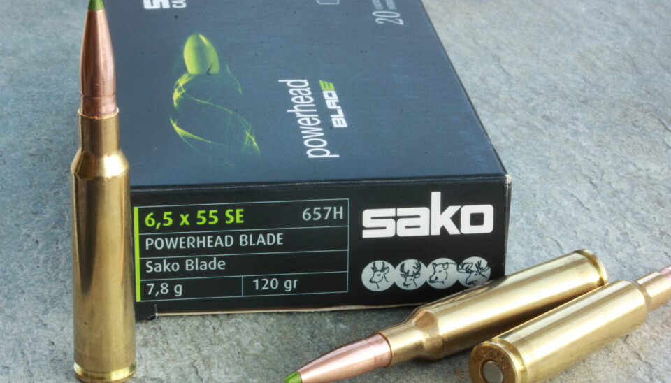 Test av Sako Powerhead Blade 6,5x55 7,8 gram