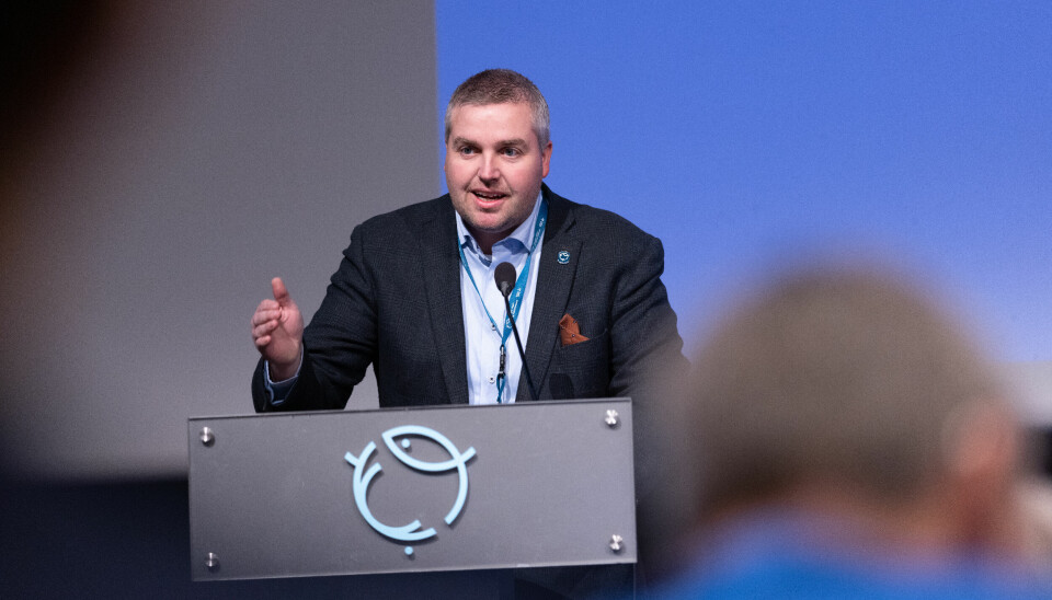 NJFF-leder Knut Arne Gjems under NJFFs landsmøte 2021.