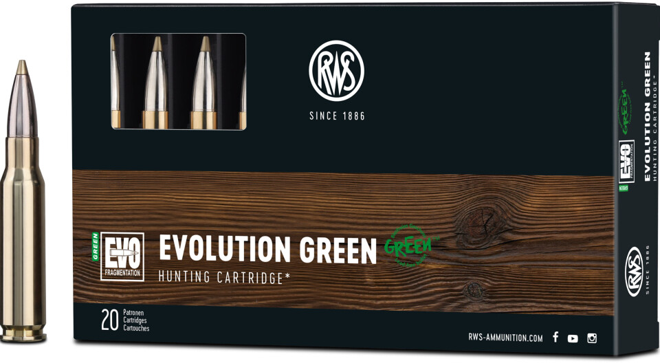 Teknisk tinnkule Test av RWS Evo Green