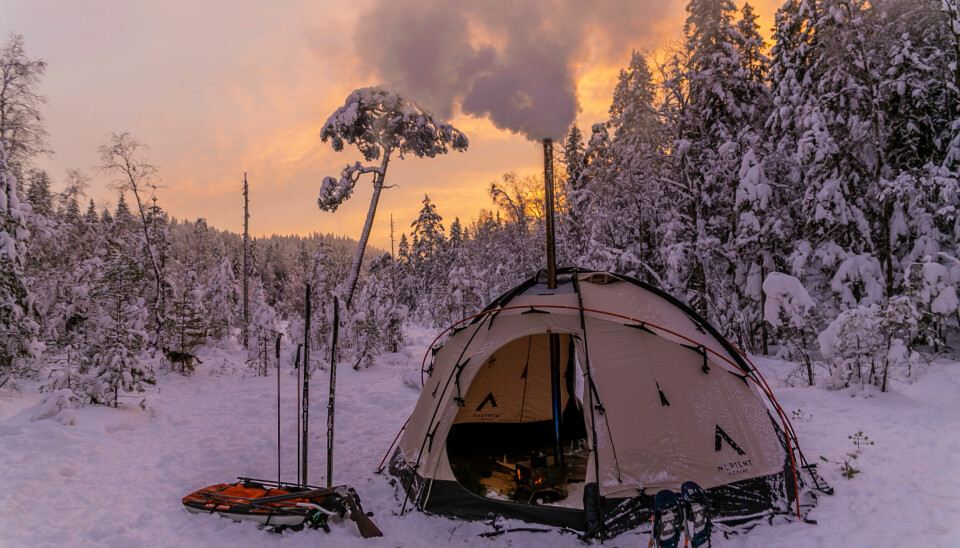 Bilde av selv Nortent Gamme 6 PC teltet, et godt valg når du skal ut på tur.